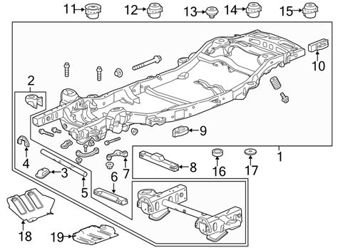 Frame & Components for 2015 GMC Yukon 